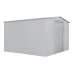 KOVINSKA VRTNA HIŠKA GLOBEL DREAM 1010 SREBRNA Š296 X G300 X V203 CM - slika 2